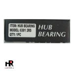 بلبرینگ 6301 راپیدو - تصویر 3