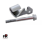 بست سیم کلاچ بغل سیلندر با پیچ لیون