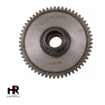 دنده بزرگ استارت هوندا 150-125 سه ساچمه لیون - تصویر 2