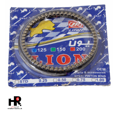 رینگ پیستون رینگ تکی 125-150-200-250 لیون - تصویر 1