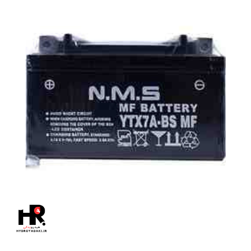 باتری 12-7 کوتاه پهن pms باتری 12-7 کوتاه پهن برند NMS - تصویر 1